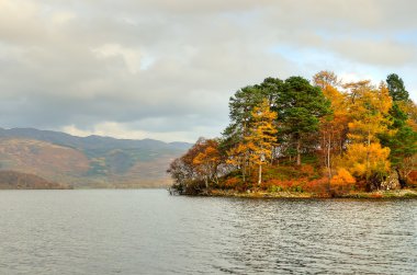 Loch Lomond, İskoçya'nın stok görüntü