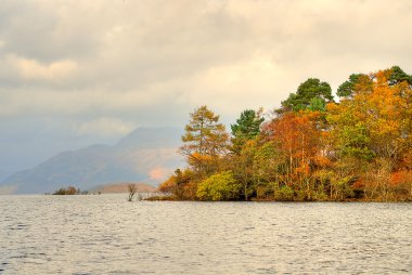 Loch Lomond, İskoçya'nın stok görüntü
