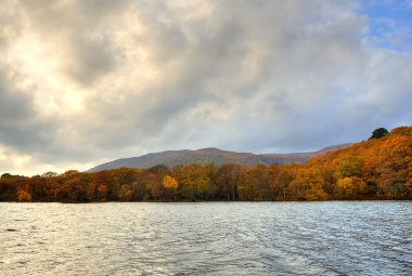 Loch Lomond, İskoçya'nın stok görüntü