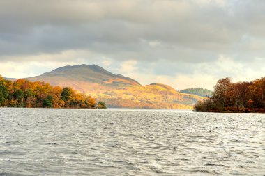 Loch Lomond, İskoçya'nın stok görüntü