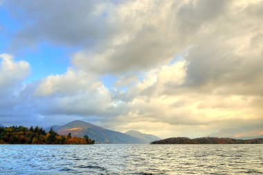 Loch Lomond, İskoçya'nın stok görüntü