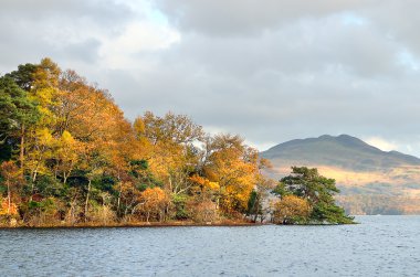 Loch Lomond, İskoçya'nın stok görüntü