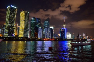 Stok görüntü Shanghai Skyline, Çin