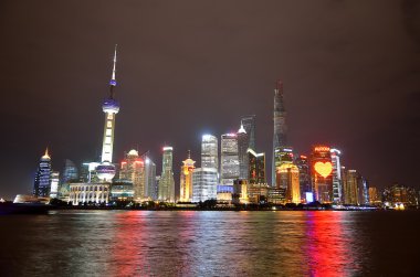 Stok görüntü Shanghai Skyline, Çin
