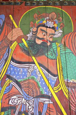 bongeunsa Tapınağı gangnam bölgesinde Seul, Kore