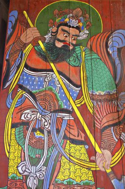 bongeunsa Tapınağı gangnam bölgesinde Seul, Kore