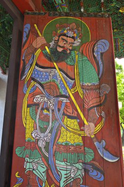 bongeunsa Tapınağı gangnam bölgesinde Seul, Kore