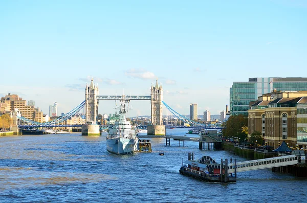 Imagen de River Thames, London, UK — Foto de Stock