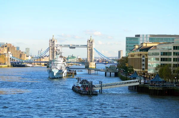 템 즈 강, 런던, 영국의 스톡 이미지 — 스톡 사진