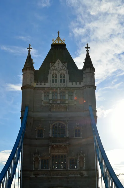 론돈에 있는 타워 브리지 , uk — 스톡 사진