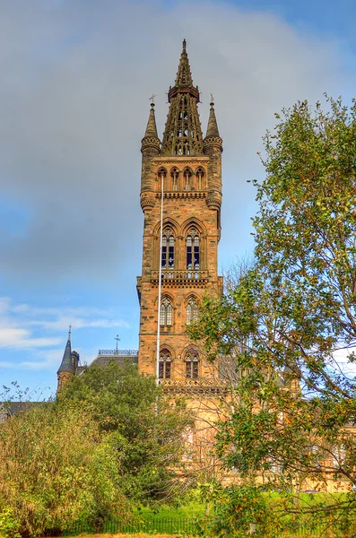 University of Glasgow Main Building - Scotland — Stock Photo, Image