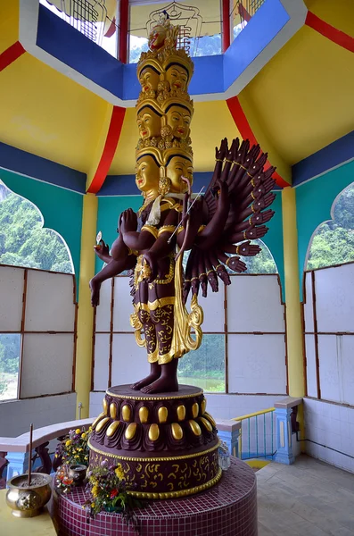 Coeur illuminé Temple tibétain, Perak, Malaisie — Photo