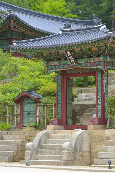 Palácio Changdeokgung em Seul, Coreia do Sul — Fotografia de Stock