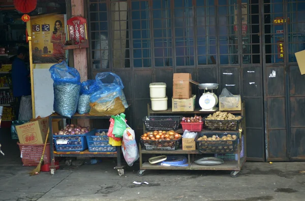 Peixe grelhado comida de rua — Fotografia de Stock