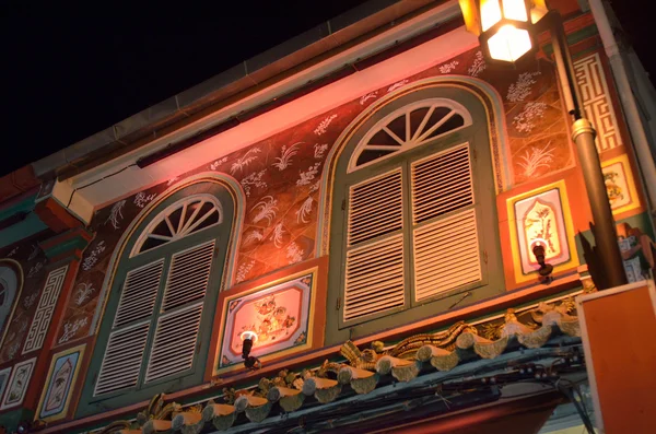 Jonker caddede Malacca, Malaysia — Stok fotoğraf