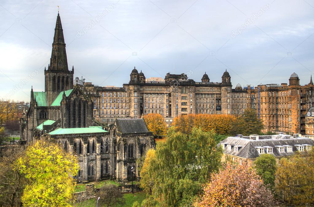 Glasgow cathedral aka High Kirk of Glasgow or St Kentigern or St Mungo