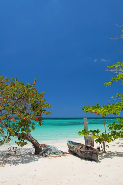 Playa de siete millas de Negril, Jamaica — Foto de Stock