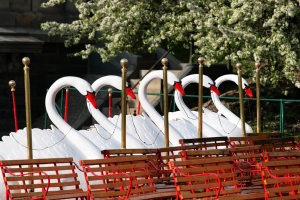 Boston Common and Public Garden, EUA — Fotografia de Stock