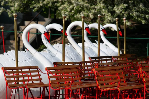 Boston Common and Public Garden, EUA — Fotografia de Stock