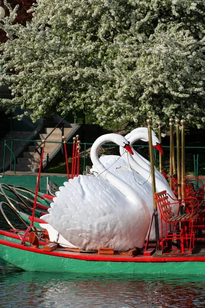 Boston Common and Public Garden, EUA — Fotografia de Stock