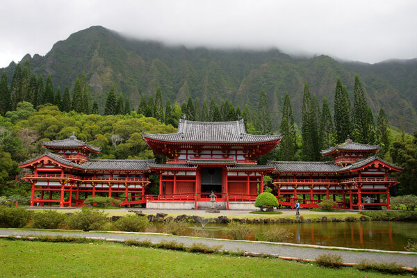 Byodo-In Temple, O'aho, Hawaii