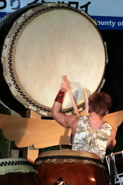 Taiko tambor japonês — Fotografia de Stock