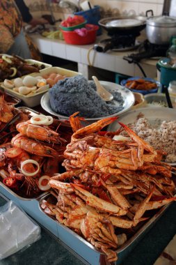 Pasar Siti Hatice (Kota Bharu orta Market), Kelantan, Malezya