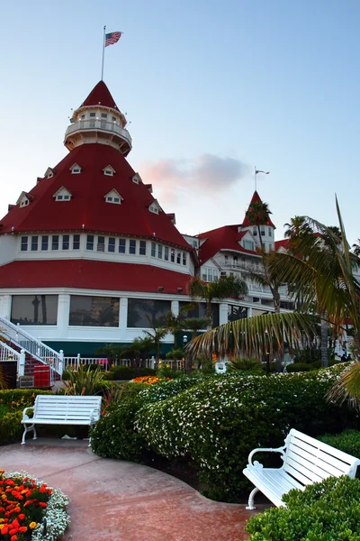 Hotel del Coronado, San Diego, Usa — Stockfoto