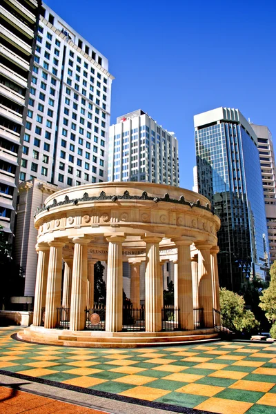 Brisbane is the third largest city in Australia and the capital of Queensland — Stock Photo, Image