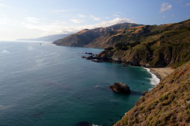 Kaliforniya'nın Central Coast, Big Sur, ABD