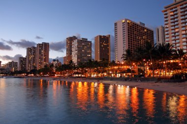 Beach Waikiki, Honolulu, Oahu, Hawaii