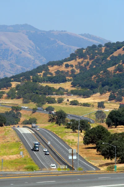Stock image of US highway in West Coast — Stock Photo, Image