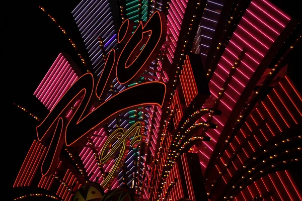 Las Vegas, Nevada, på natten i Usa — Stockfoto