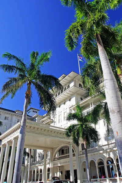 Das moana hotel, waikiki, oahu, hawaii — Stockfoto