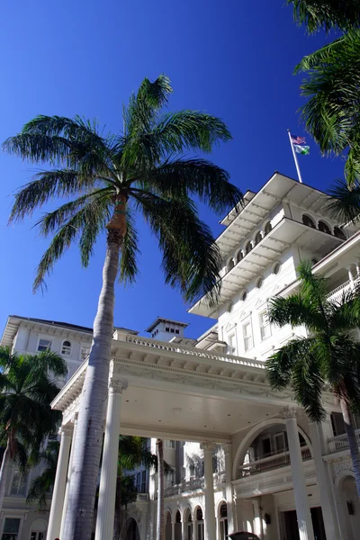 Das moana hotel, waikiki, oahu, hawaii — Stockfoto