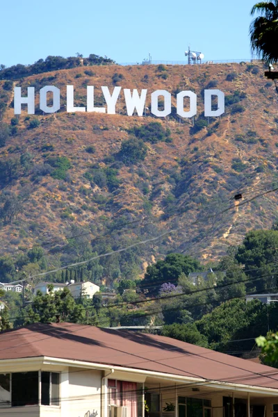 Znaku Hollywood, Los Angeles, Stany Zjednoczone Ameryki — Zdjęcie stockowe