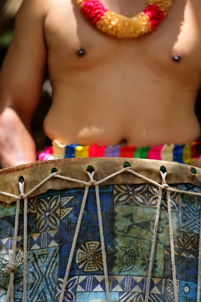 A kultúra, a tánc, a fesztivál és a művészet Polinézia Stock kép — Stock Fotó