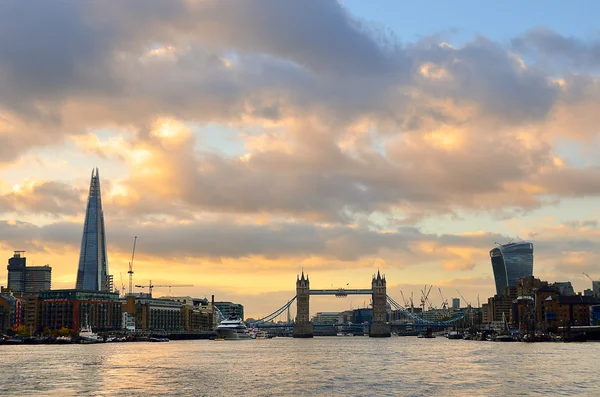 Imagem stock de River Thames, Londres, Reino Unido — Fotografia de Stock