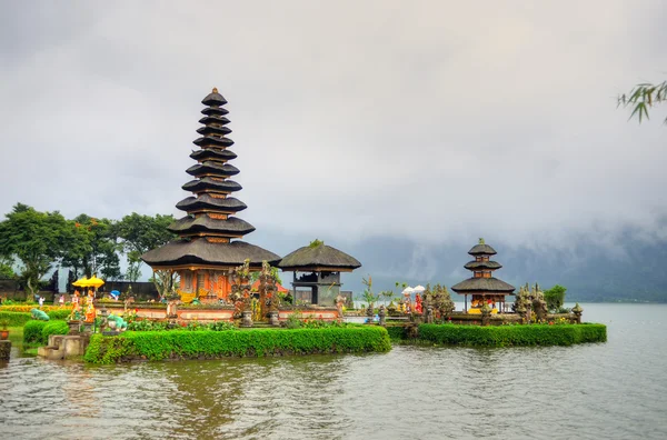 Pura ulun danu bratan, hindu Tapınağı bratan Gölü, bali, Endonezya