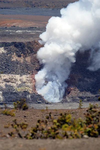 夏威夷火山国家公园，美国 — 图库照片