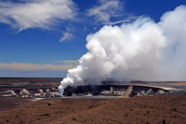 夏威夷火山国家公园，美国 — 图库照片