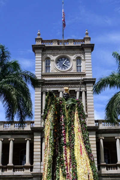 Estatua del Rey Kamehameha, Honolulu, Hawai — Foto de Stock