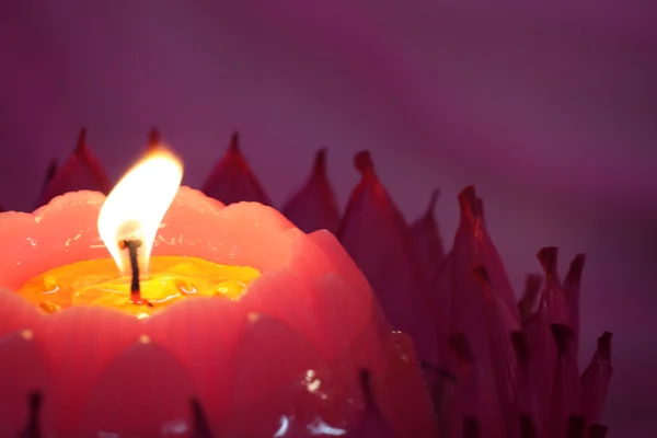 Velas con un fondo suave —  Fotos de Stock