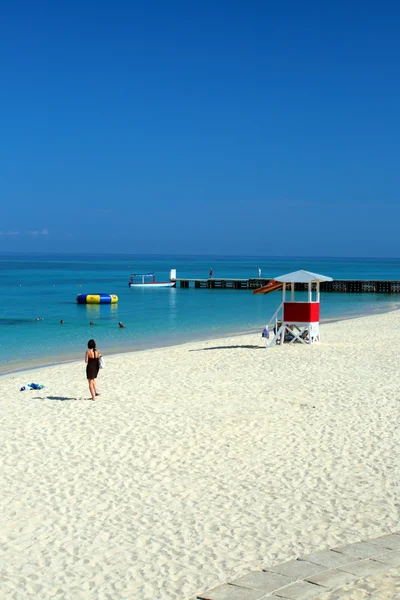 Doctor 's Cave Beach Club, Montego Bay, Jamaica — Fotografia de Stock