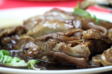 Et ve sebze ile Çin mutfağı