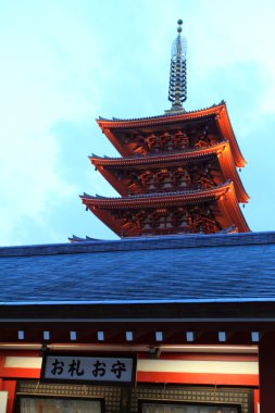 Senso-ji Tapınağı, tokyo, Japonya