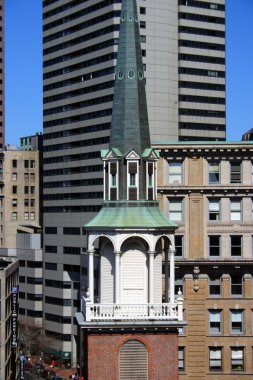 Bina ve manzarası Boston şehir merkezi, ABD