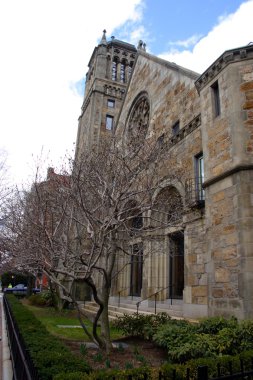 Bina ve manzarası Boston şehir merkezi, ABD