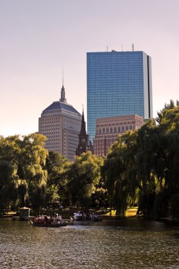 Boston Skyline stok görüntü