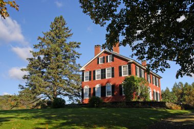 Sonbaharda yapraklar, Vermont, ABD